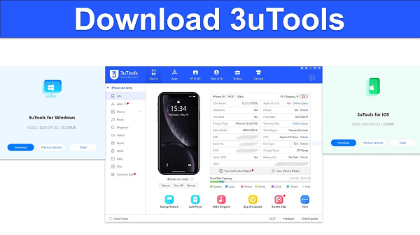 3uTools v3.16.009 Indir Ücretsiz Türkçe - Full Programlar İndir