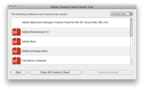 Adobe Creative Cloud Cleaner Tool İndir Full v4.3.0.834 Türkçe